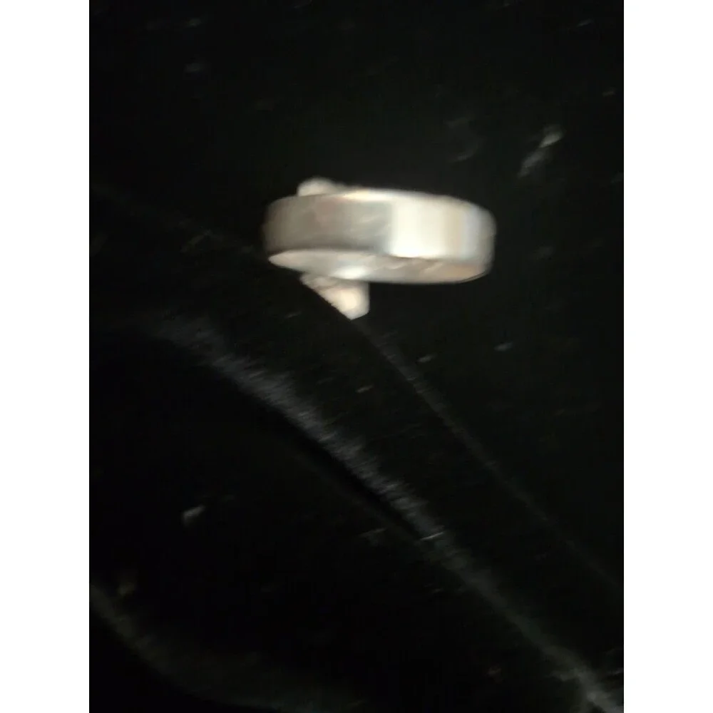 Antique Clark & Coombs Camp Fire Girls Sterling Silver Ring Size XS, No Adjust
